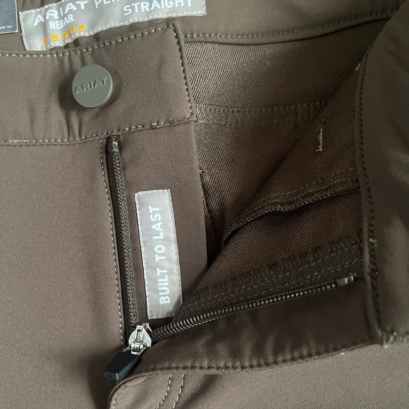 Ariat‎ Rebar Perfect Rise Straight Leg Pants Green Women’s 25L Work New NWT - Picture 7 of 13